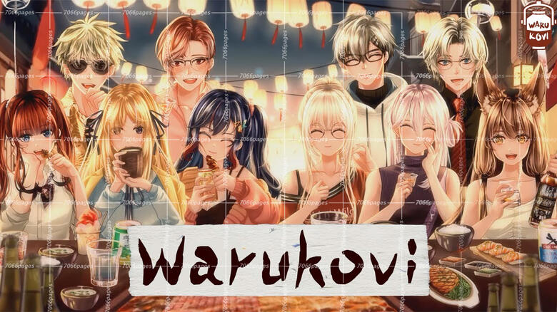 half body character warukovi